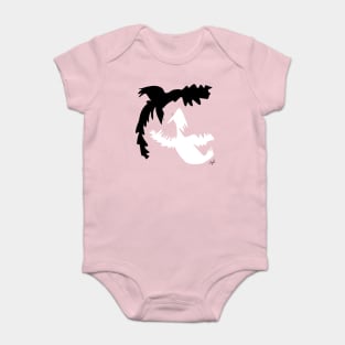 yin yan Baby Bodysuit